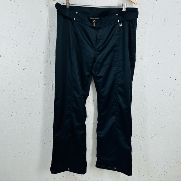 NILS size large Meagan Black Insulated Thermore Ski Pants - Picture 3 of 16